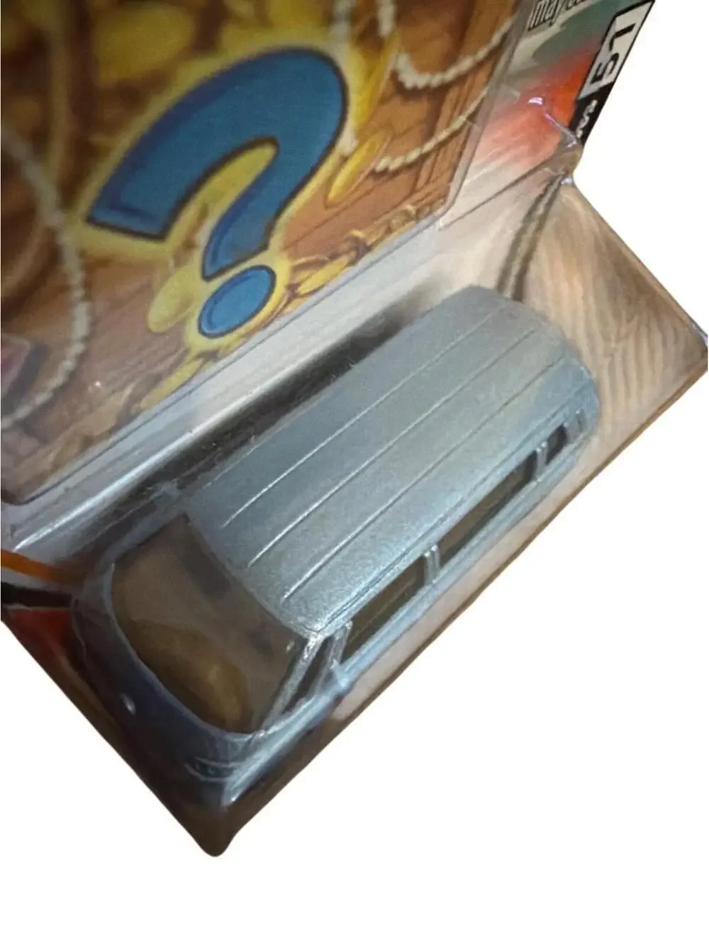Matchbox Treasure Hunt Volkswagen Crew Microbus Die-Cast Toy Car 51 Blue Collect
